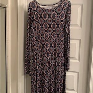 Long Sleeve T-shirt Dress